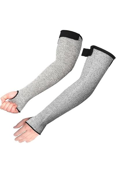X SPRING Level 5 Cut Resistant Arm Protectors, Heat Resistant Gardening Sleev...