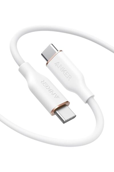 Generic كابل USB-C إلى USB-C، كابل 643 بقوة 100 واط وطول 6 أقدام، كابل شحن US...