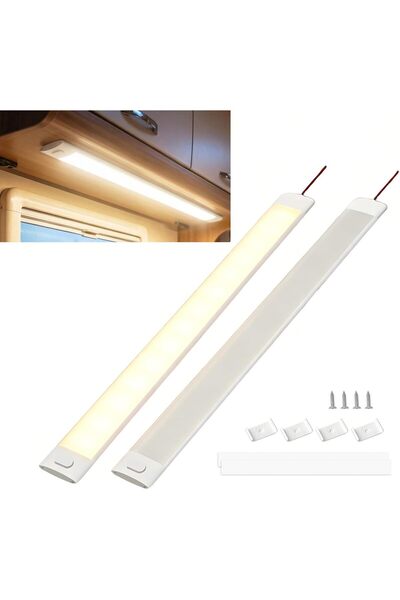 Generic 12V Interior LED Lights Bar Van, 120 LEDs 12V LED Strip Light for Cam...