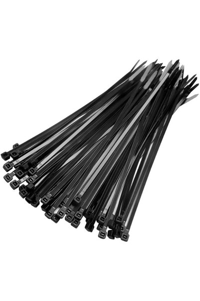 Generic Cable Ties, 500 Piece Premium Zip Ties with High Tensile Strength, Du...