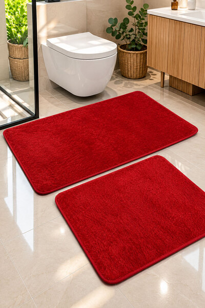 Toronto Home Large Size Thick Premium Shaggy Non-Slip Washable Soft Double Pl...