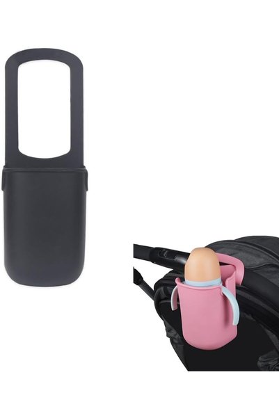 Generic 1PCS Stroller Silicone Cup Holder,Universal Stroller Cup Holder,Remov...