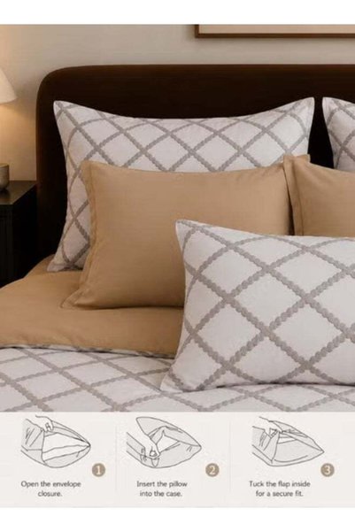 Generic Brand LUNA Home Queen size 6-piece set