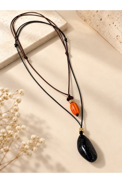 bijux by mrv Set of 2 Leather Rope Necklaces