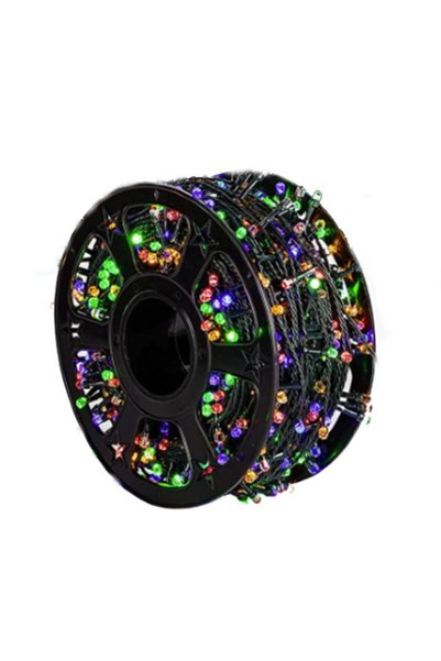 Sanlux Instalație luminoasă LED multicoloră, 100 de metri și 480 de LED-uri.