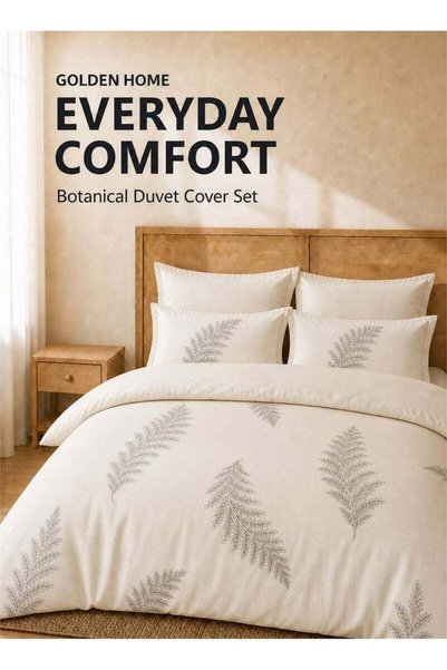 Generic Brand GOLDEN HOME 6 Piece King/Queen/Single size, striped pattern duv...