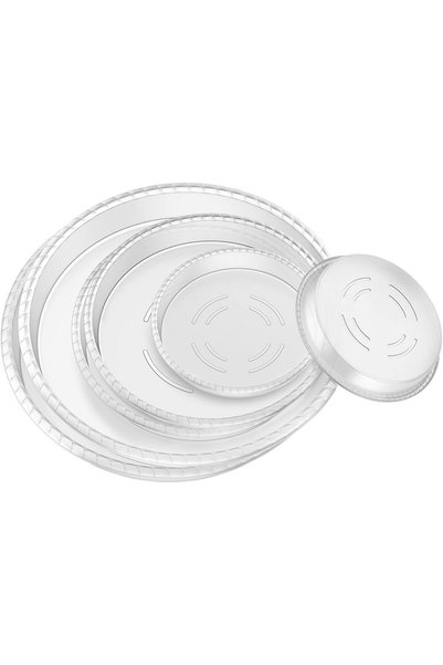 Generic مجموعة من 6 صواني نباتات (6 بوصة / 8 بوصة / 10 بوصة)، صينية نباتات بل...