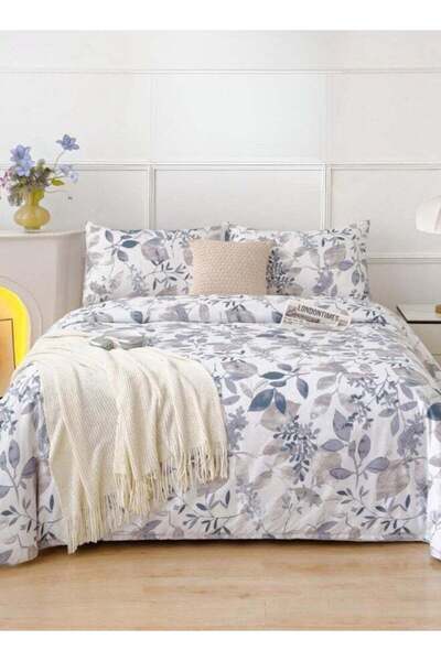 Generic Brand LUNA Home King size 6 pieces bedding set without filler, 1 Duve...