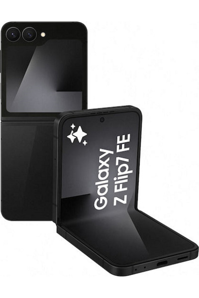 Samsung GALAXY Z FLIP 7 FE SM-F761B 128GB ROM/8GB RAM ΜΑΥΡΟ EU ΜΑΥΡΟ 128GB 8GB