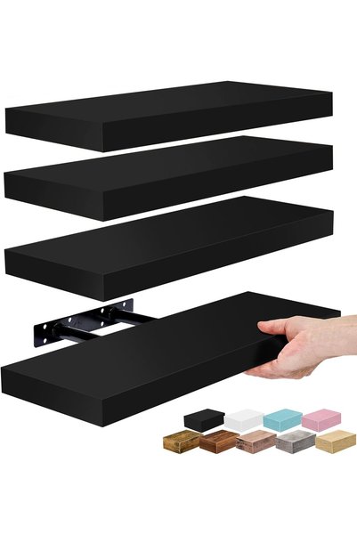 Generic Floating Shelves for Wall, Bathroom Shelves Wall Mounted for Kitchen,...