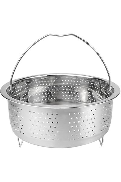 HaveLovely Stainless Steel Steamer Basket with Handle for Rice Cooker Warmer ...
