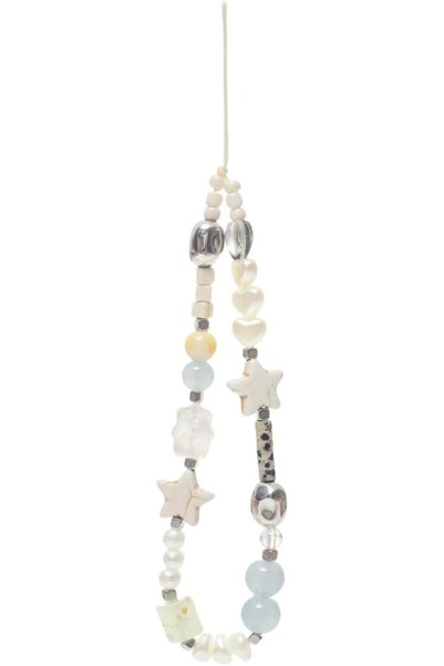 Generic Colorful Beaded Phone Wrist Strap, Phone Charm Beads Phone Chain Brac...