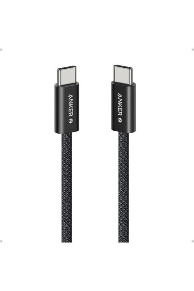 Generic كابل زولو من USB C إلى USB C، كابل شحن سريع 240 واط، (1 متر، أسود)