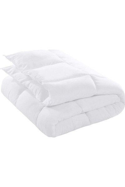 Generic Brand Blueberry Down Alternative Comforter Cotton White 150 x 200cm
