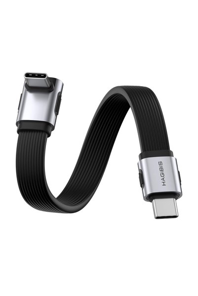 Generic كابل USB4، نقل بيانات بسرعة 80 جيجابت في الثانية، شحن سريع بقوة 240 و...