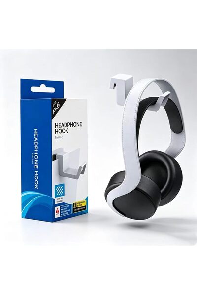 Generic حامل سماعات الرأس لجهاز PS5 / PS5 Pro، مشبك تعليق لسماعات الألعاب، حا...