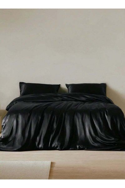 Generic Brand LUNA Home Silky Satin King Size 6 Piece set: 1 Duvet cover - 22...