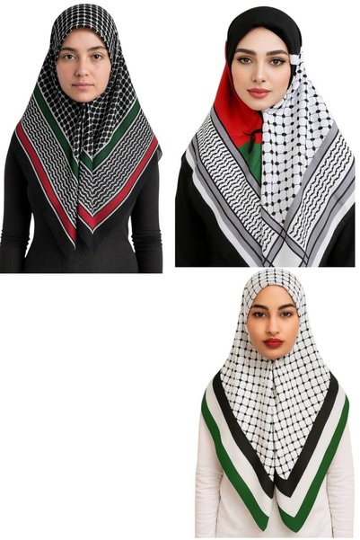 ALDAIYR 3 Pieces of 100/100 Santa Palestine Flag
