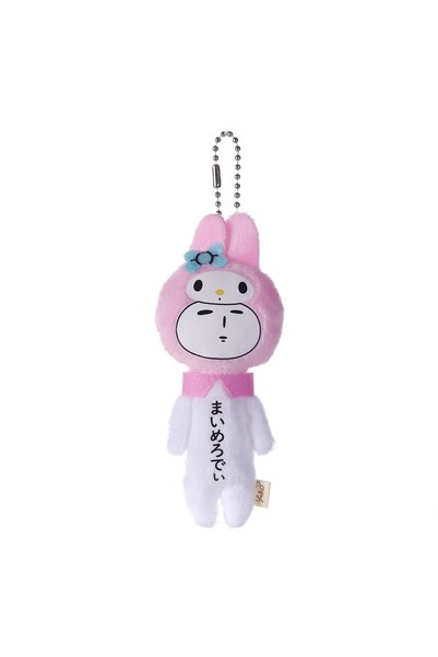 Miniso ميدالية مفاتيح على شكل دمية محشوة لطيفة لشخصية هالو كيتي الكرتونية من ...