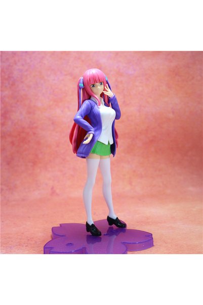 BANDAI NO BOX q Nino Nakano 18CM The Quintessential Quintuplets Ichika Nino M...
