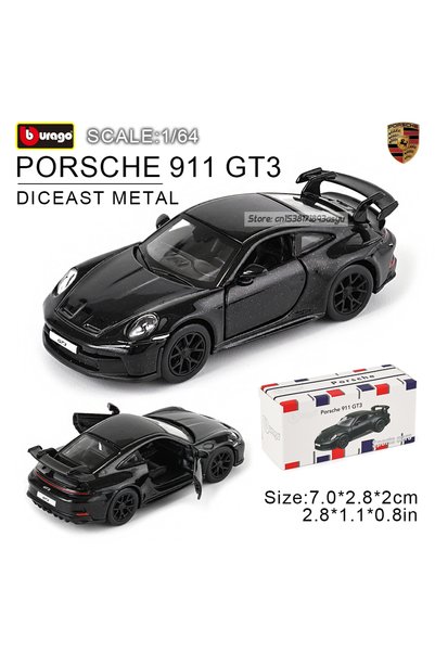 Choice 911 GT3 Bburago 1:64 Volkswagen Golf LAMBORGHINI sian fkp 37 Car Model...
