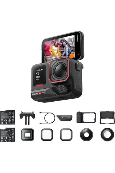 Generic مجموعة Ace Pro 2 Ultimate لتصوير الفيديو - كاميرا أكشن بدقة 8K