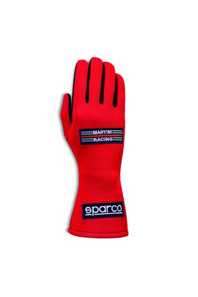 Sparco Land Racing Gloves Red Size 8 (XS) Fia Approved