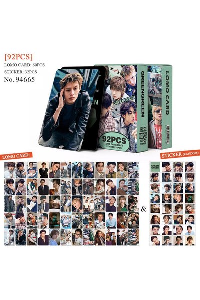 Choice 94665 55/92pcs/set CORTIS GREENGREENT POP lomo Star Photocards Photo L...