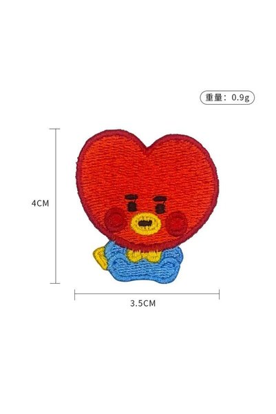 Choice aixin BT21 idol cute baby embroidery patch, cartoon badge patch, Koya ...