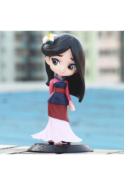 BANDAI دمية أنيمي Q Posket لشخصية رابونزيل الجميلة ذات العيون الكبيرة، أميرة ...