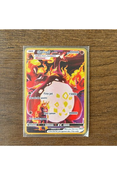 BANDAI 90 بطاقة تداول فنية معدنية بتصميم التنين المجنح لرا GX تشاريزارد، ميوت...