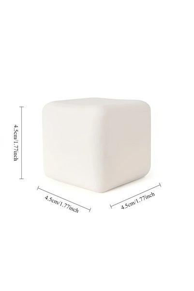 Choice 1PC Squishy Milk White Tofu Squeeze Toy Cute White Square Sensory Stre...