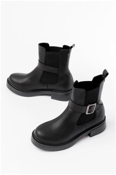 Şeker Portakalım Women's Seasonal Accessory Buckle Elastic Zipper Boots