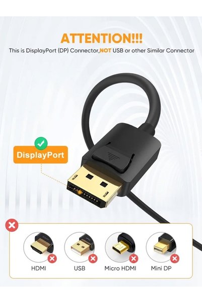ARDSU 4K 60Hz Hdr Dp Male to HDMI Female Adapter Displayport to HDMI Converter