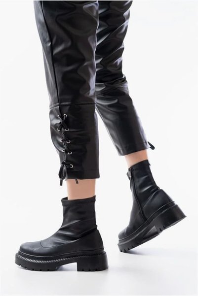 Şeker Portakalım Women's Balanced City Winter Stretch Zipper Boots