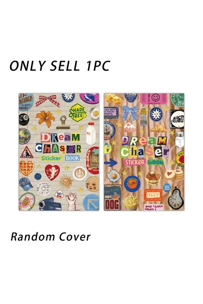 Choice American Retro Random Cover 30 Sheets American Style Sticker Book, Vin...