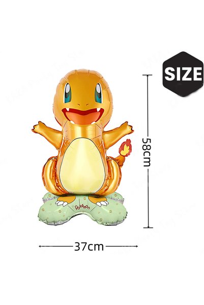 BANDAI 1pc huo Standing Balloon Cartoon Squirtle Bulbasaur figure Foil Ballon...
