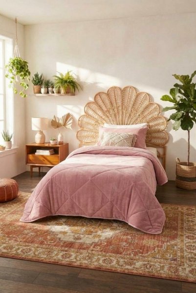 REİNA TEKS Single Welsoft Quilt 155 X 215 cm Double-Sided Daily Use 1 Piece N...