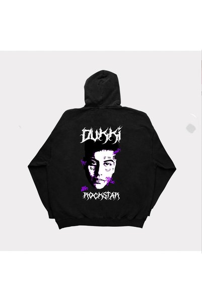 PANDORICA Φούτερ με κουκούλα DUKI με στάμπα, unisex