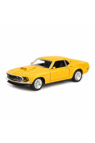 Choice YELLOW 1/36 Ford Mustang Boss 429 Toy Car For Children RMZ CiTY Diecas...