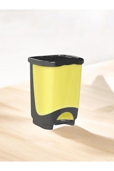 sterk Cos gunoi negru cu galben Sterk, 28 L