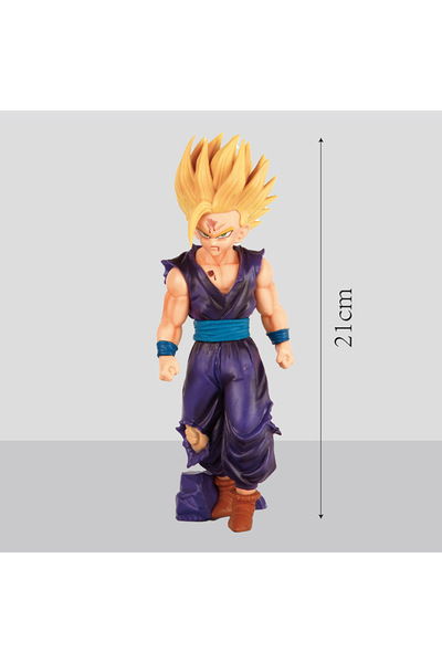 BANDAI A02 2026 New 21cm Anime Dragon Ball Z Figure in the Future Gohan Figur...