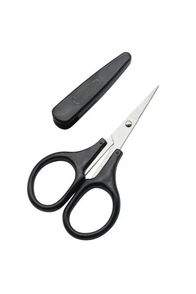 Choice Black Small Travel Craft Scissors Set with High Precision Straight Sha...