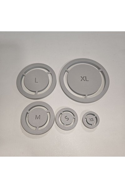 Choice 5Pcs 5 Sizes Pottery Foot Ring Template Consistent Base Ring Mold Ligh...