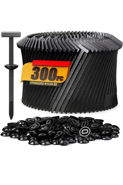 Choice 300PCS 10-1000pcs Universal Nylon Cable Tie Buckle Heavy Duty Zip Ties...