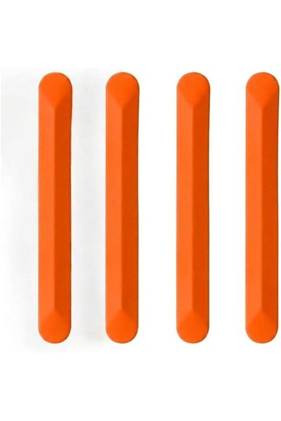 Generic 4 قطع من واقي حواف أبواب السيارة السيليكوني، حماية من الخدوش والصدمات...