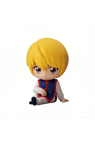 BANDAI Kurapika With Box Q Version Hunter X Hunter Sitting Figures 4pcs/Set G...