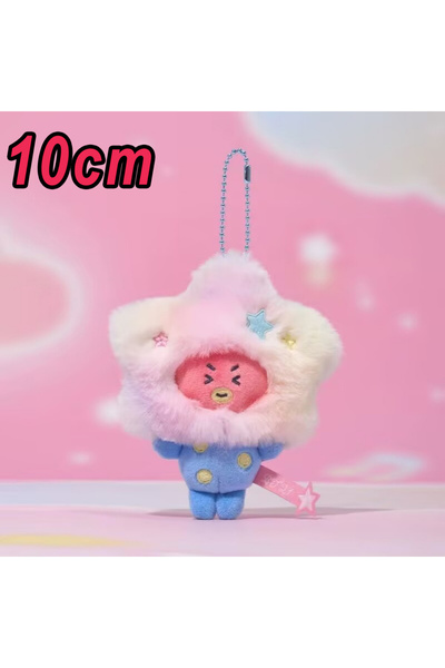 BANDAI 1pcs bt 36 .6-10cm Fans Keychain Plush cute kawaii cartoon plush toy k...