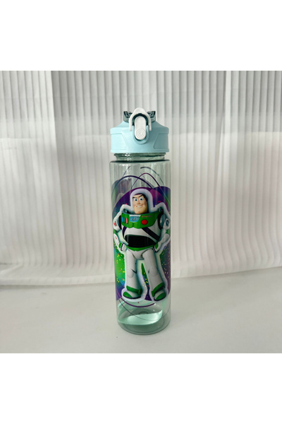Miniso 700ML C 700ml Large Capacity Cartoon Print Plastic Water Bottle Portab...