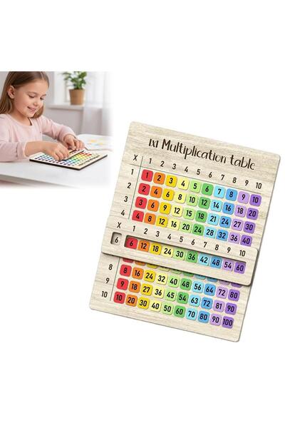 Choice 1pc Wooden Multiplication Board Math Game Gifts for Kids 8-12, Educati...